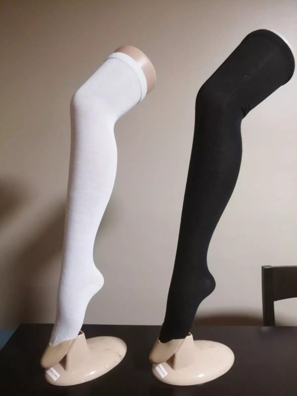 Medias Japonesas / Bucaneras Blancas Pack 10 Pares - Imagen 2