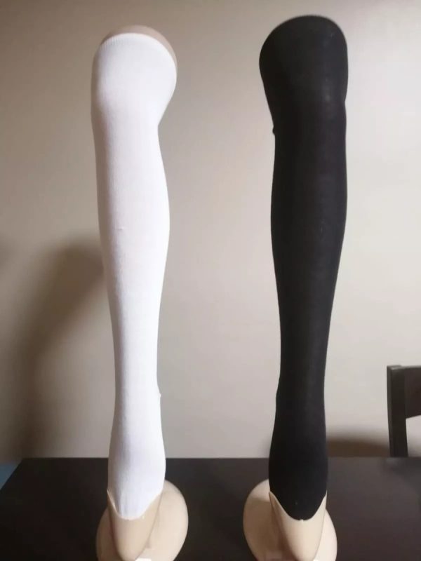 Medias Japonesas / Bucaneras Negras Pack 10 Pares - Imagen 3
